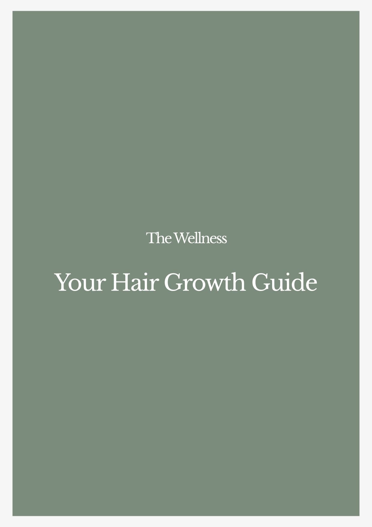 Hair Growth Guide - Page 1