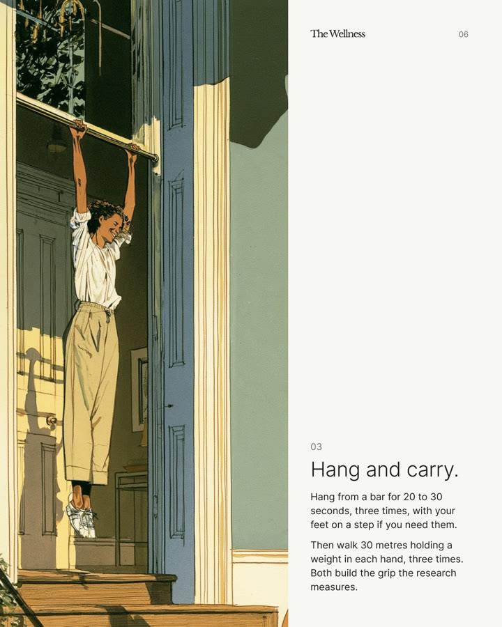 Page 6: Hang and carry