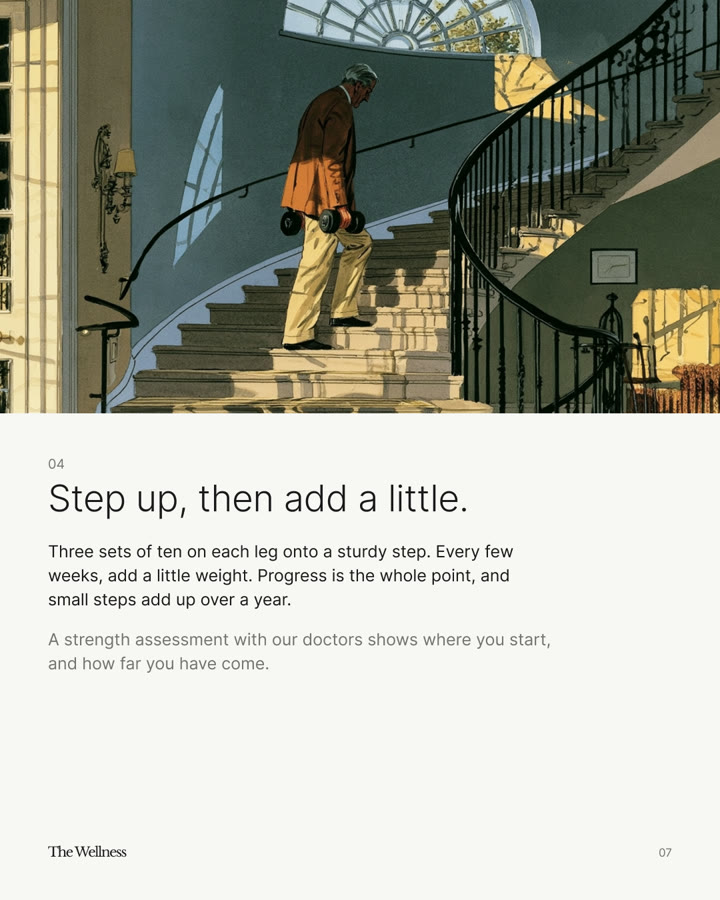Page 7: Step up, then add a little