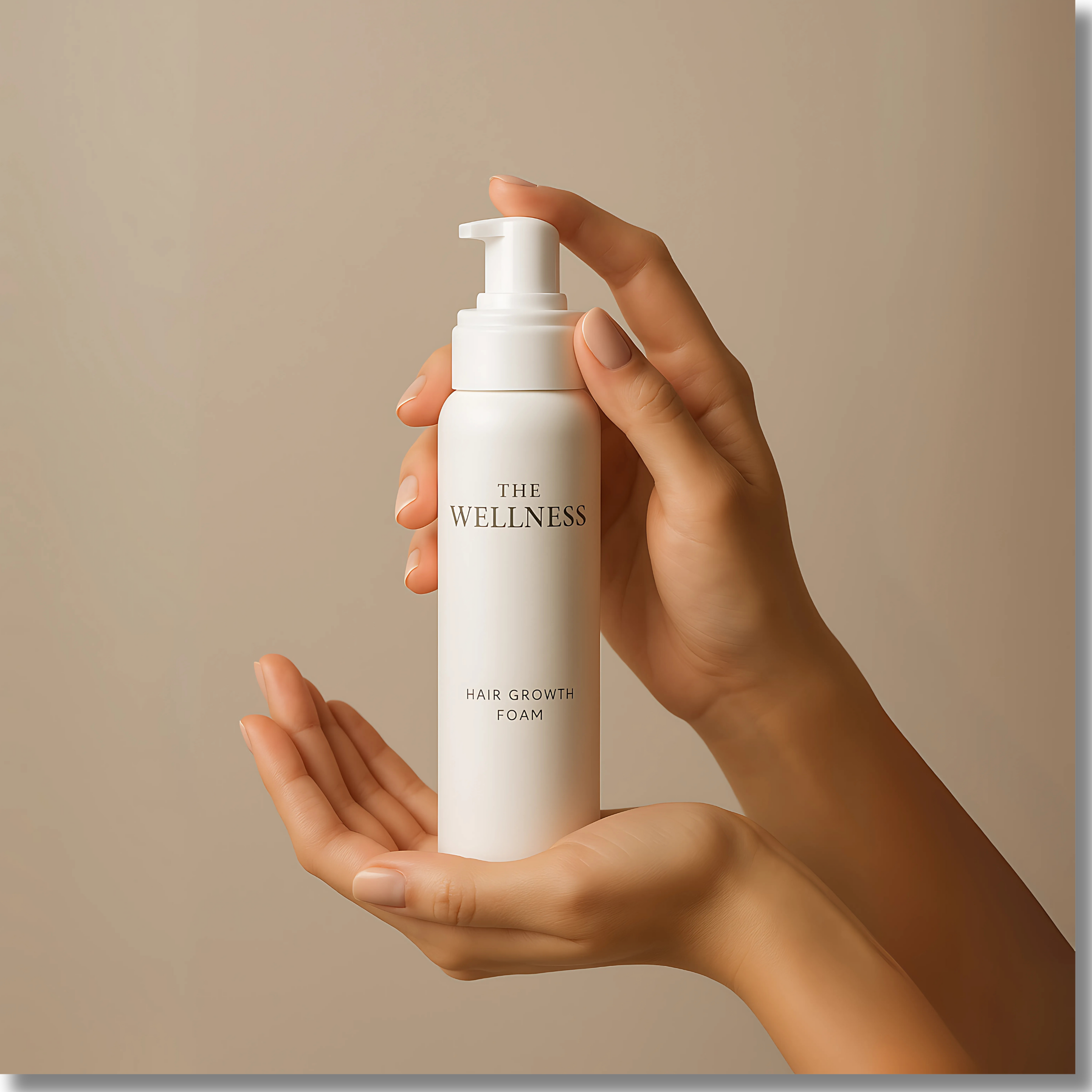 The doctor formulated hair growth foam